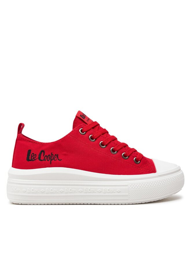 Кеди Lee Cooper LCW-24-44-2463LA Червоний | evzuttya.com.ua