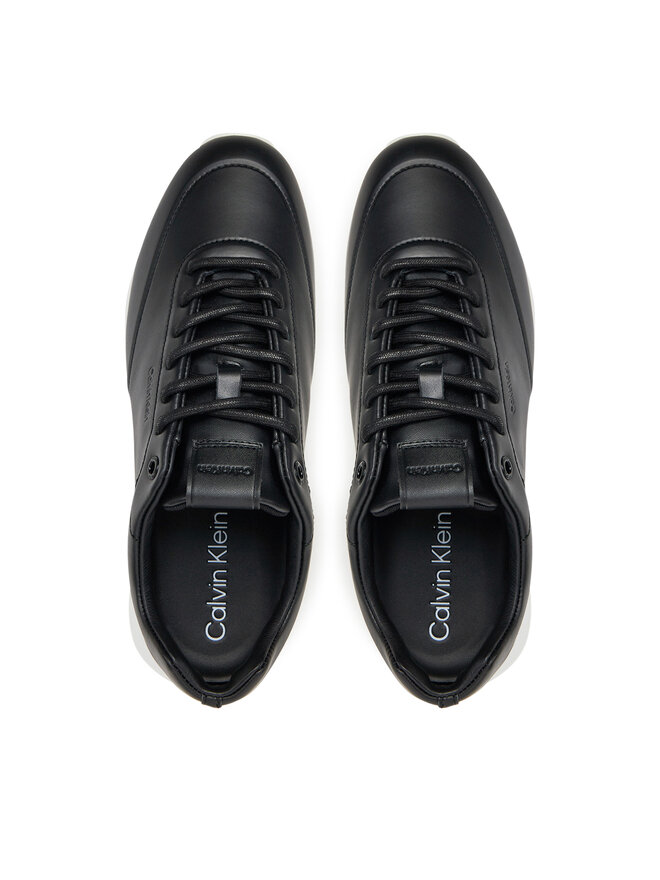 Calvin Klein Sneakersy Calvin Klein Runner Lace Up - Lth HW0HW02396 Czarny