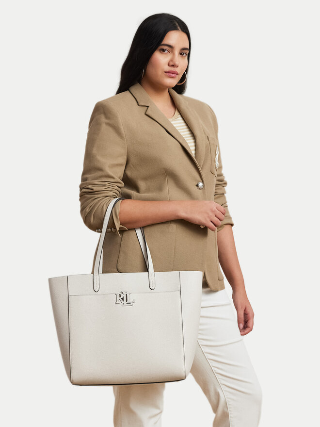 LAUREN RALPH LAUREN Torebka LAUREN RALPH LAUREN 431960183003 Biały