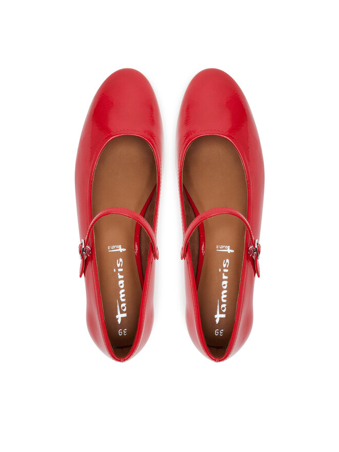 Tamaris Baleriny Tamaris 1-22122-42 Czerwony
