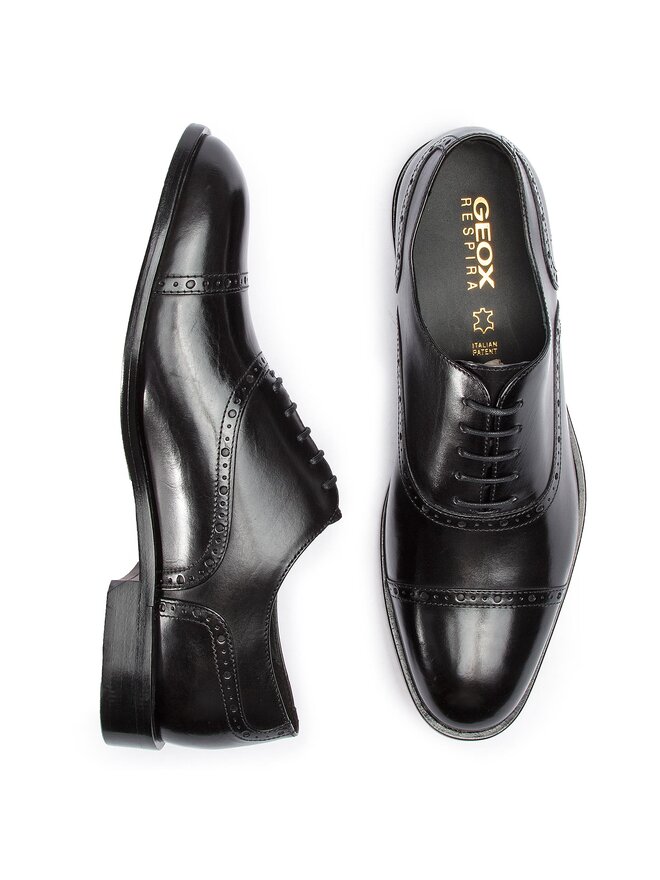 Geox Halbschuhe Geox U Saymore A U825LA 00043 C9999 Schwarz