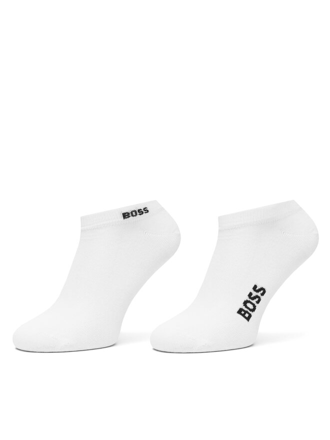 BOSS 2er-Set niedrige Damensocken BOSS 50502054 Weiß