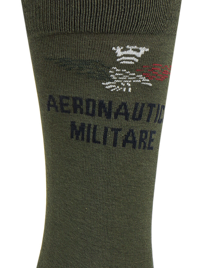 Aeronautica Militare Hosszú férfi zokni Aeronautica Militare 251CZ011L499 Zöld
