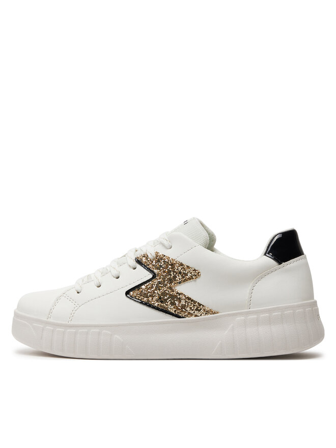 Geox Sportcipők Geox J Mikiroshi Girl J45DVA 0BCEW C0404 D Fehér