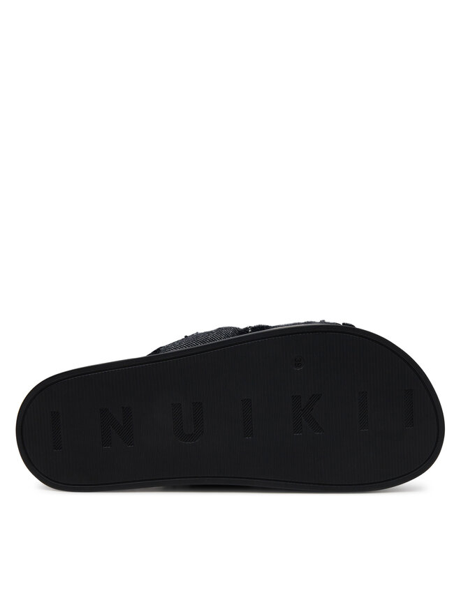 Inuikii Šľapky Inuikii Soft Crossed Jeans 70104-143 Čierna