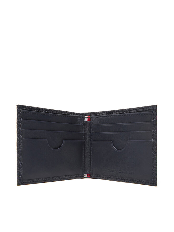 Tommy Hilfiger Veľká pánska peňaženka Tommy Hilfiger Th Flag Mini Cc Wallet AM0AM13518 Tmavomodrá