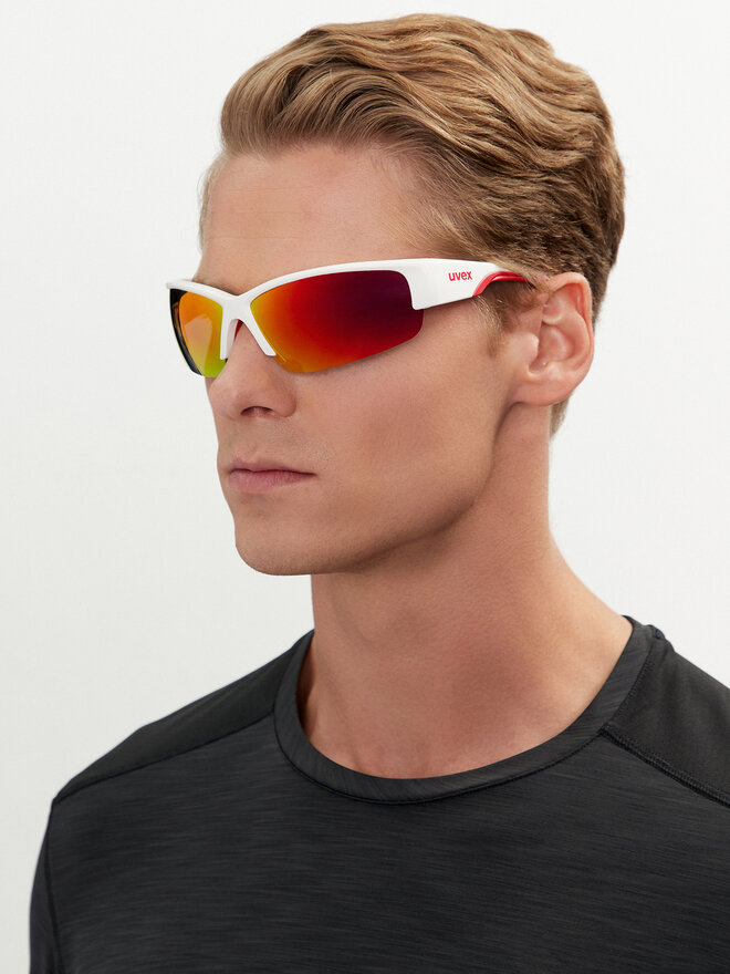 Uvex Okulary przeciwsłoneczne Uvex Sportstyle 215 S5306178316 Biały