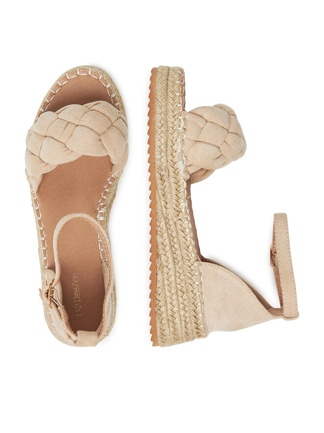 DeeZee Espadrilles DeeZee LE601-59 Beige