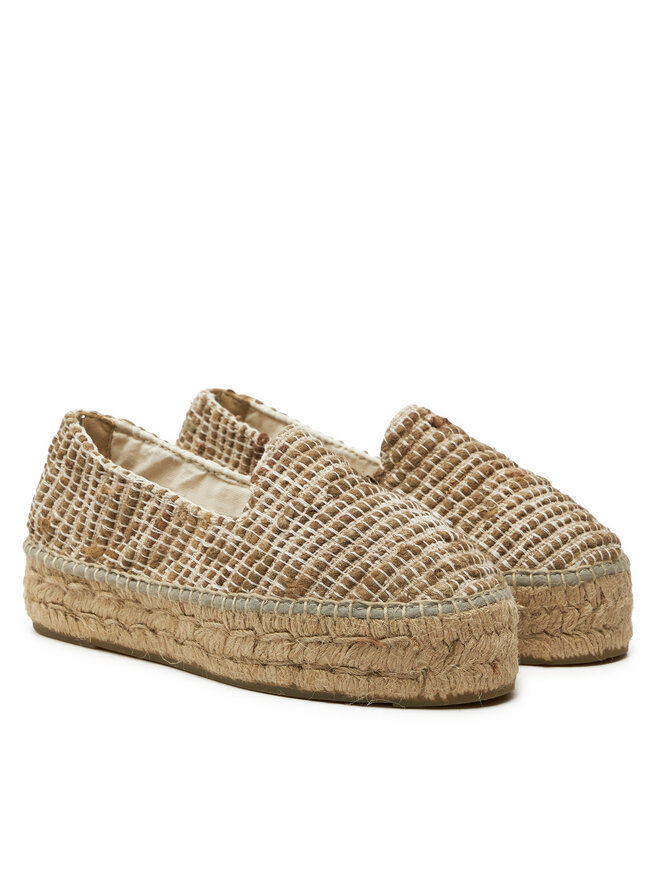 Manebi Еспадрильї Manebi Yucatan Double Sole Espadrilles G 1.2 D0 Бежевий