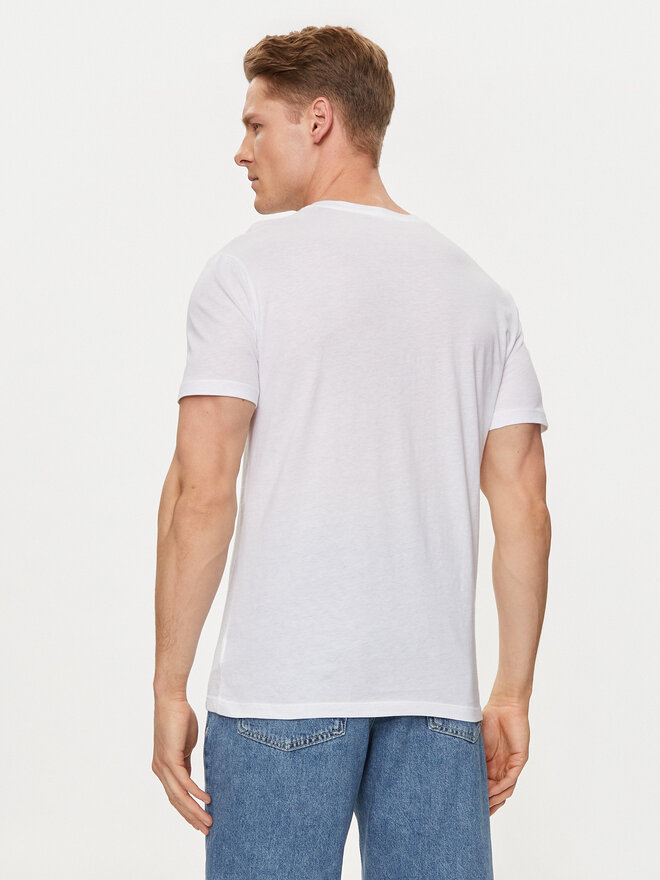 United Colors Of Benetton United Colors Of Benetton Camiseta 3P7XU108X Blanco Regular Fit