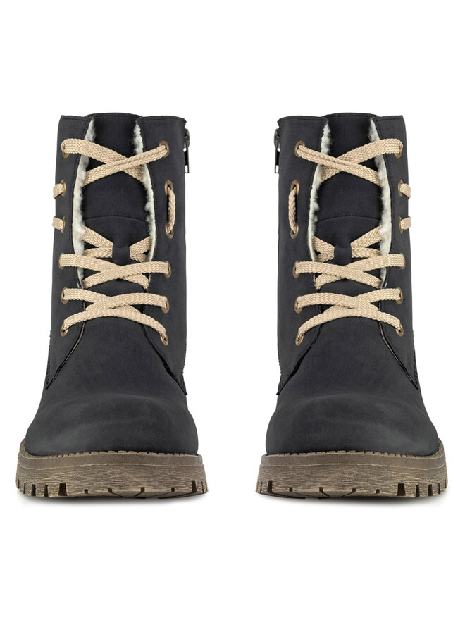 Rieker Schnürschuhe Rieker 78550-14 Blau