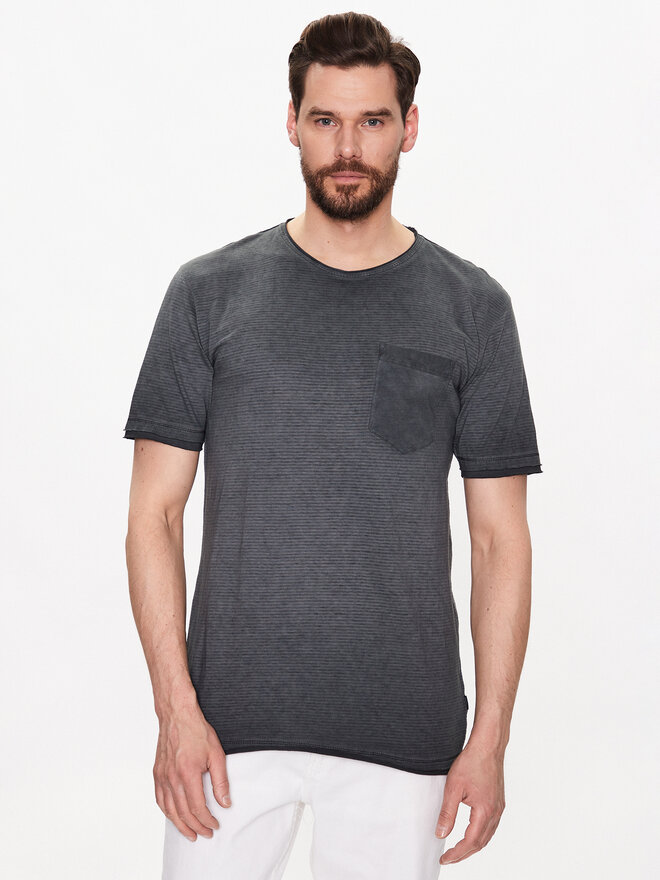 Lindbergh Lindbergh T-Shirt 30-420053 Grau Regular Fit