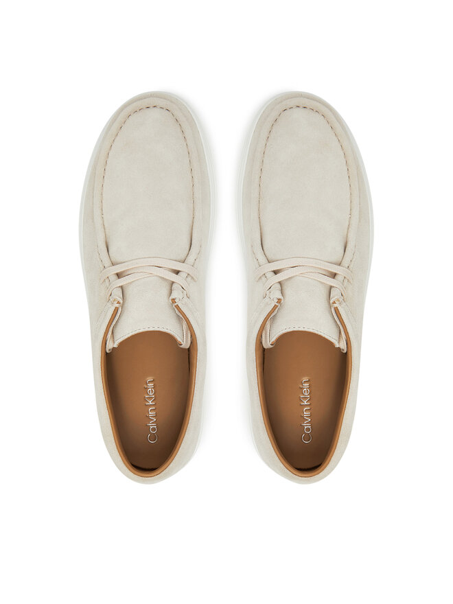 Calvin Klein Zapatos hasta el tobillo Calvin Klein Hybrid Apron Laceup Su HM0HM01967 Beis