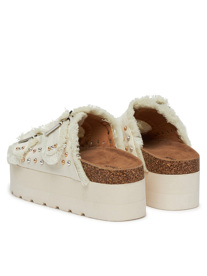 DeeZee Pantoletten DeeZee LB-P1748 Beige