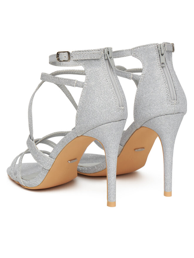 DeeZee Sandały DeeZee F89725-88 Srebrny