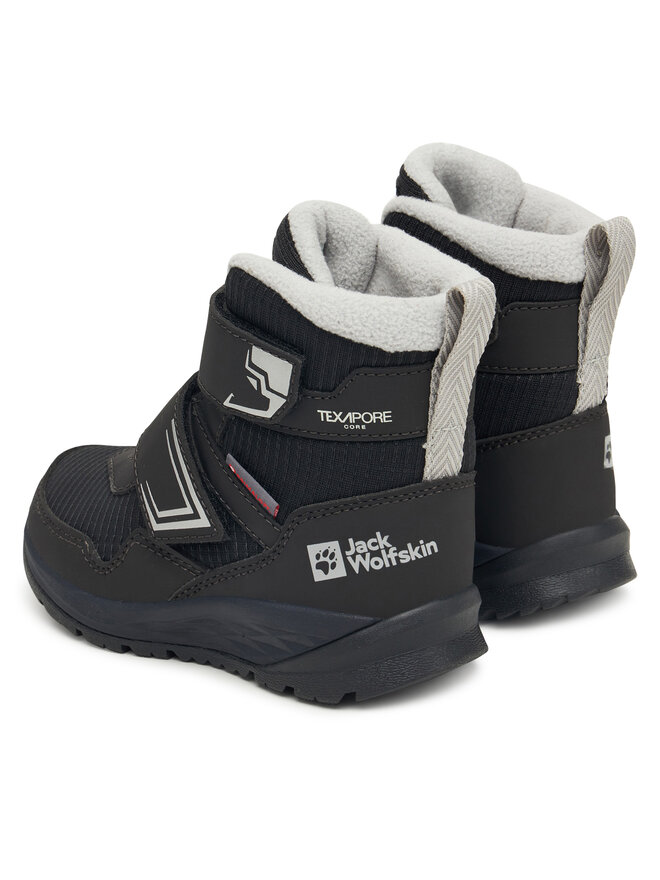 Jack Wolfskin Schneeschuhe Jack Wolfskin Polar Bear B Texapore Mid VC K A62144 Schwarz