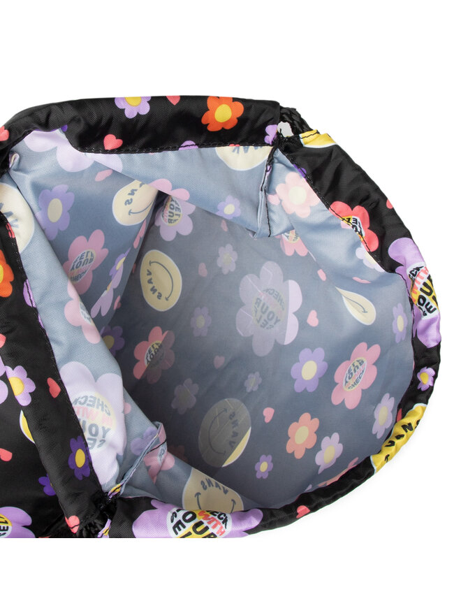 Vans Vak so sťahovacou šnúrkou Vans Wm Benched Bag VN000SUFBDB1 Čierna