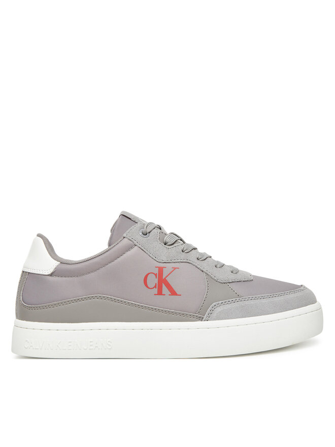 Calvin Klein Jeans Сникърси Calvin Klein Jeans Classic Cupsole Mg Nylon Mix YM0YM01304 Сив
