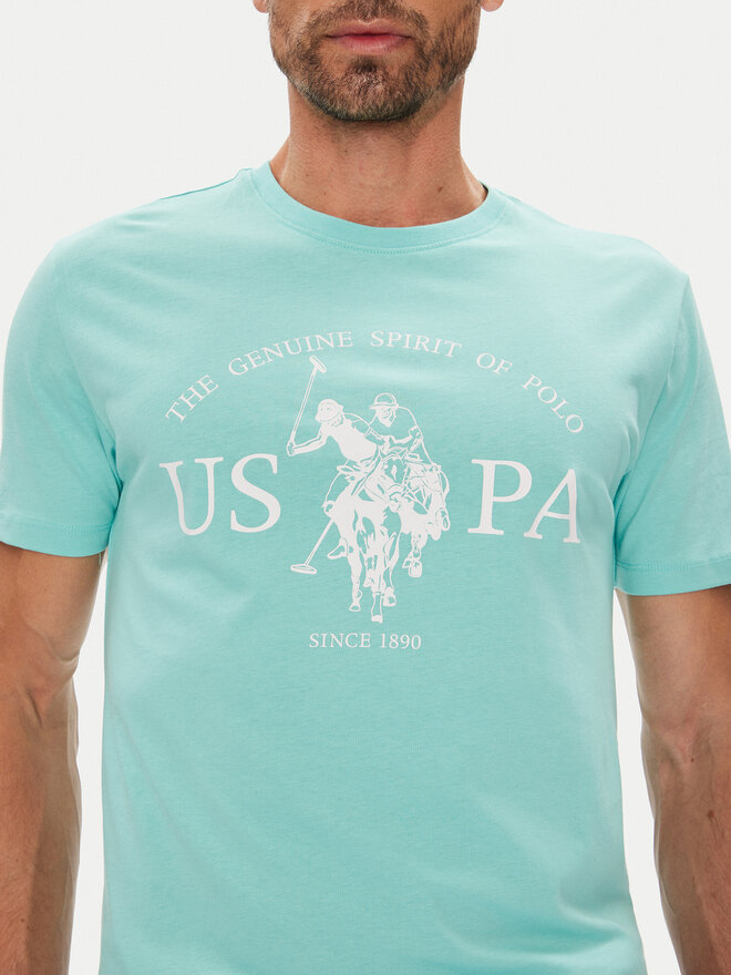 U.S. Polo Assn. U.S. Polo Assn. Футболка MUP4203 Голубий Regular Fit