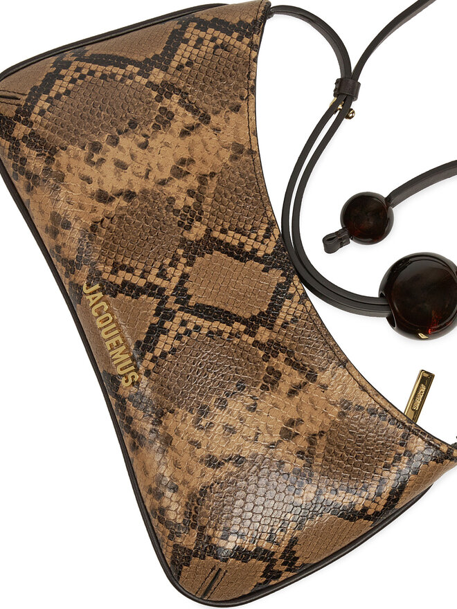 JACQUEMUS Bolso JACQUEMUS Le Bisou Perle 231BA057-3198 Marrón