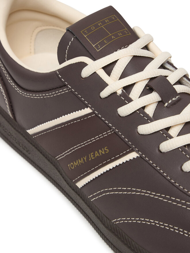 Tommy Jeans Sneakers Tommy Jeans The Greenwich Edge Stitching EM0EM01708 Braun