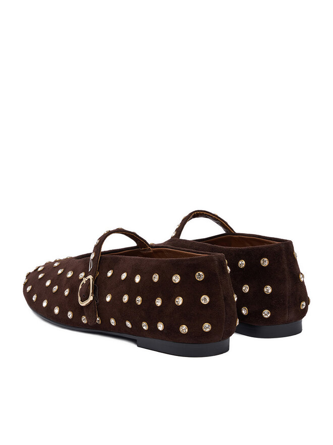 Eva Minge Ballerinas Eva Minge EO-NALA-249060-51 Braun