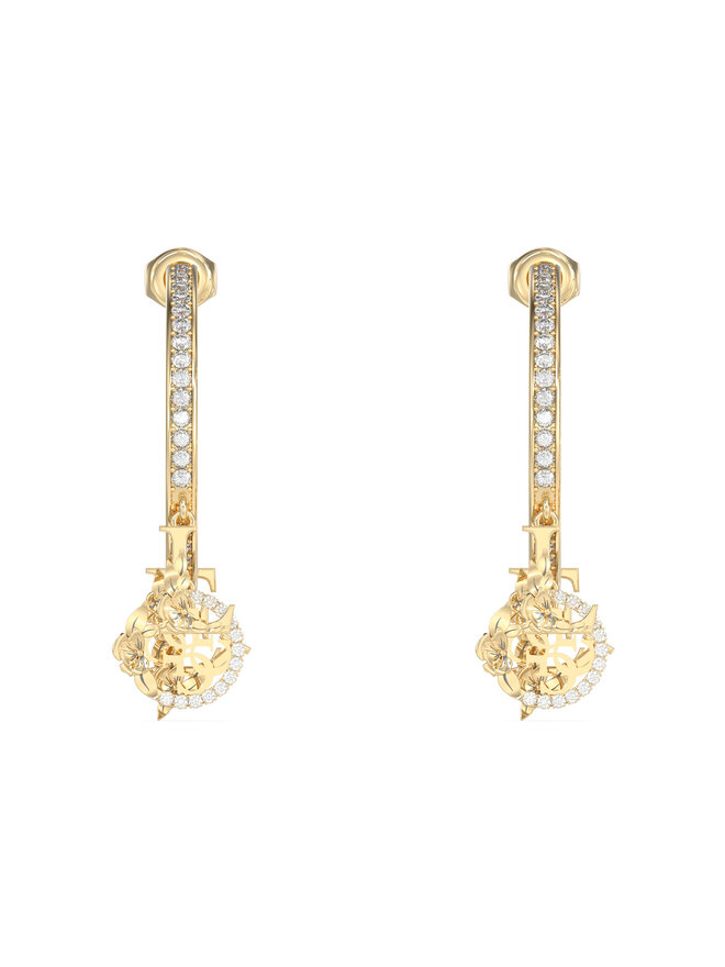 Guess Kolczyki Guess JUBE05 034JW Złoty