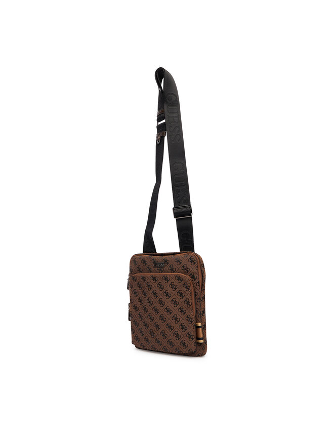 Guess Плоска сумка Guess HMBOST P6123 Коричневий