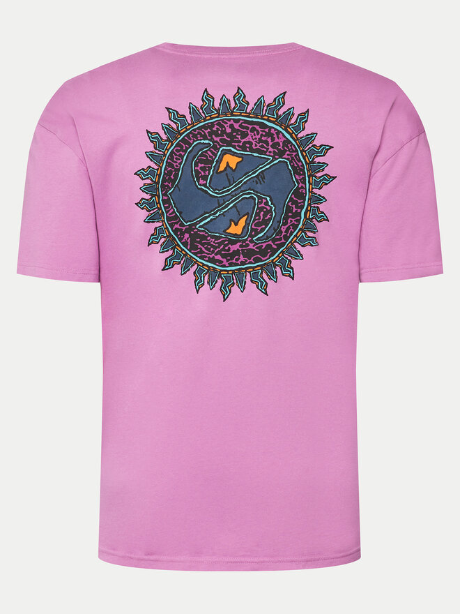 Quiksilver Quiksilver Marškinėliai Spin Cycle EQYZT07653 Rožinė Regular Fit