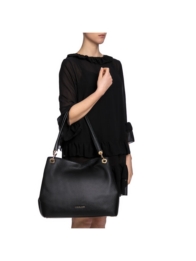 Handtasche MICHAEL Michael Kors Raven 30H7GRXE4L Schwarz eschuhe