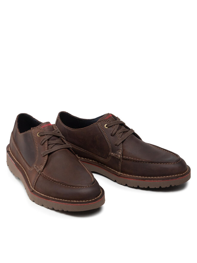 Clarks Туфлі Clarks Vargo Vibe 261448227 Коричневий