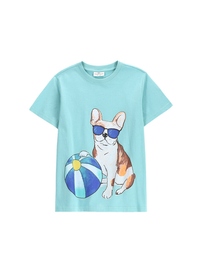 Coccodrillo Coccodrillo Camiseta WC5143212VBC Celeste Regular Fit