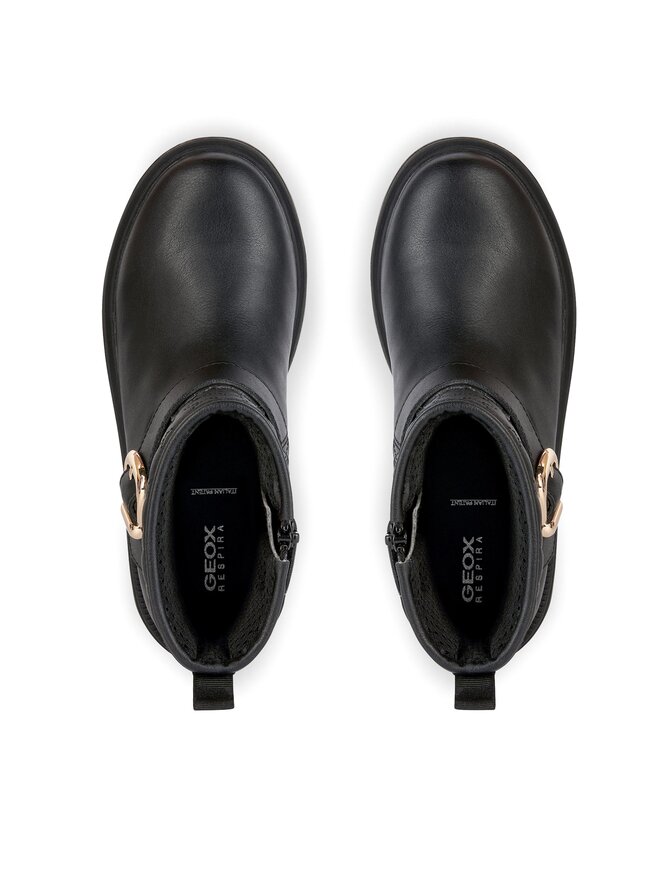 Geox Stiefeletten Geox Jr Eclair J369QI 000BC C9999 D Schwarz