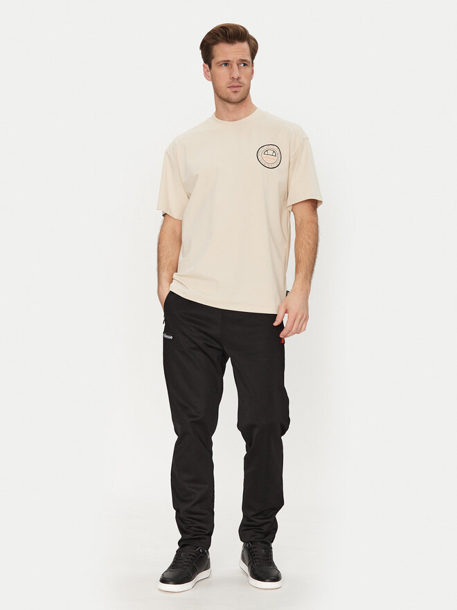 Ellesse Ellesse Camiseta Duomo SHZ21889 Beis Relaxed Fit