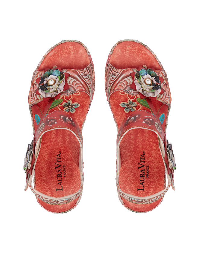 Laura Vita Sandalen Laura Vita Facdiao 42 Rot