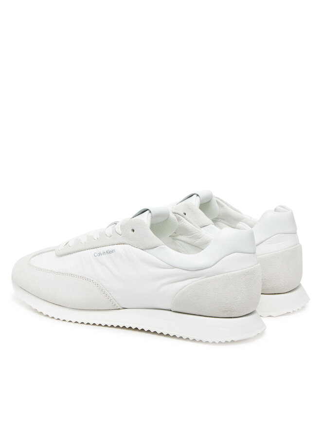 Calvin Klein Αθλητικά Calvin Klein Runner Lace Up - Nylon Mix HW0HW02395 Λευκό