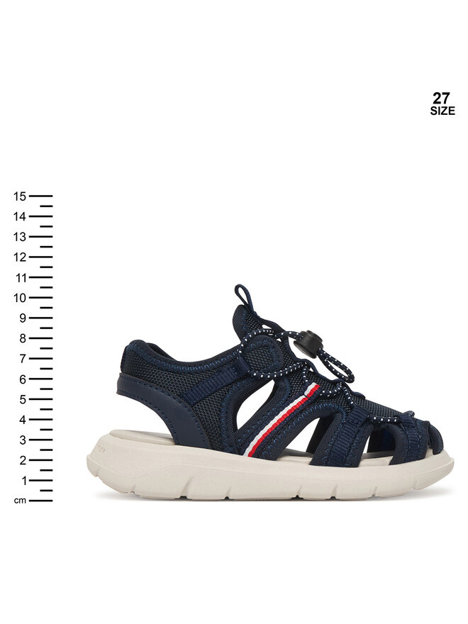 Tommy Hilfiger Sandalen Tommy Hilfiger T1B2-34385-1591 Dunkelblau