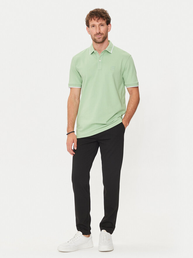 BOSS Boss Poloshirt Passertip 50507699 Grün Slim Fit
