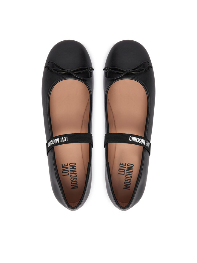 LOVE MOSCHINO Балетки LOVE MOSCHINO JA11121G1OIE0000 Чорний
