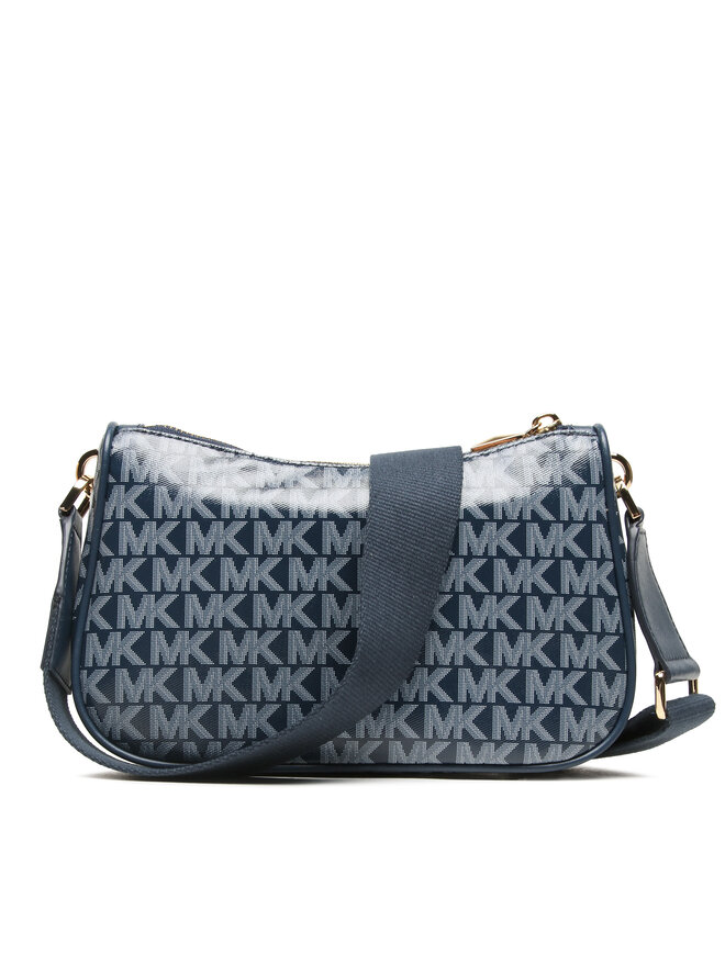 MICHAEL Michael Kors Ročna torba MICHAEL Michael Kors Jet Set 32S3GJ6C8V Mornarsko modra