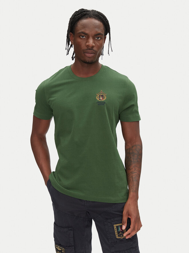 Aeronautica Militare Aeronautica Militare Футболка 251TS2391J592 Зелений Regular Fit