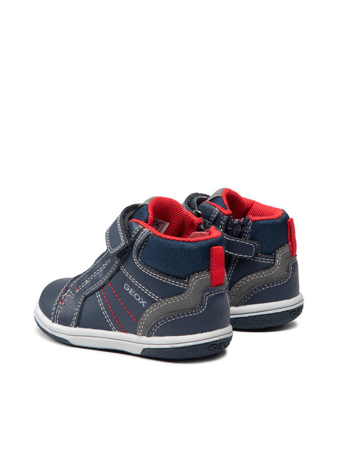 Geox Schnürschuhe Geox B Flick B.A B1637A 054FU C0735 M Dunkelblau