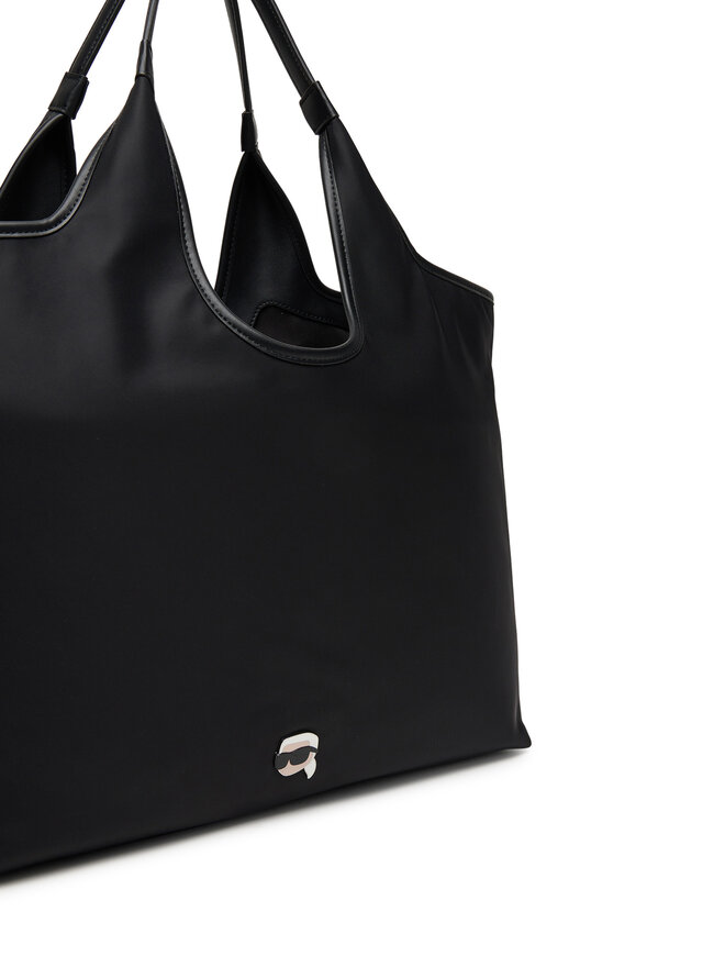 KARL LAGERFELD Ročna torba KARL LAGERFELD A3W30115 Črna