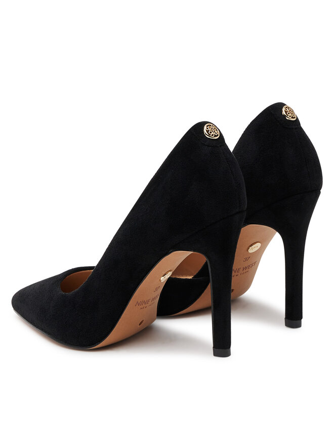 Nine West Pantofi cu toc subțire Nine West CEO-MONA-01 Negru