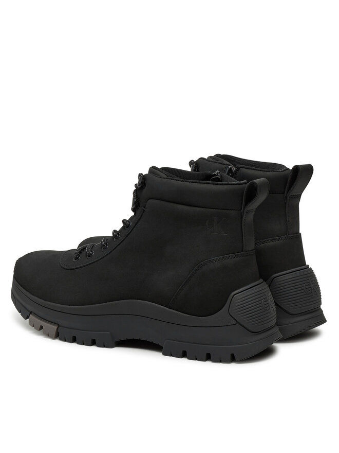 Calvin Klein Jeans Trapper stila apavi Calvin Klein Jeans Hybrid Wp Boot Laceup Rebellious YM0YM01077 Melns
