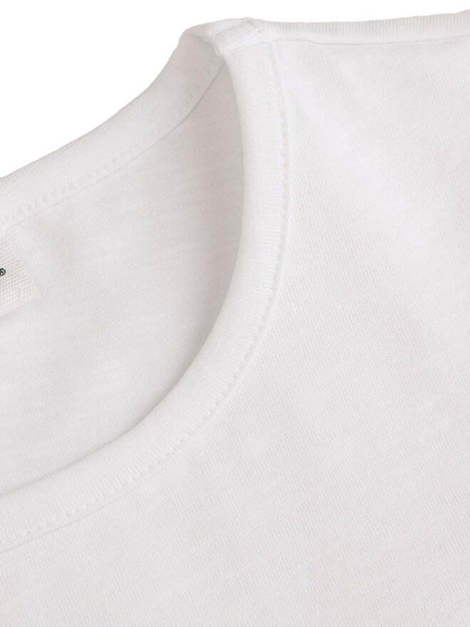 Coccodrillo Coccodrillo Camiseta WC5143203IGK Blanco Regular Fit
