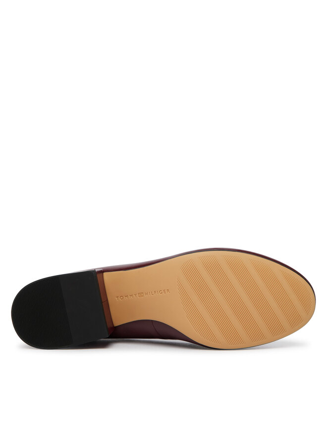 Tommy Hilfiger Pumps Tommy Hilfiger Heeled Maryjane Buckle FW0FW09347 Dunkelrot