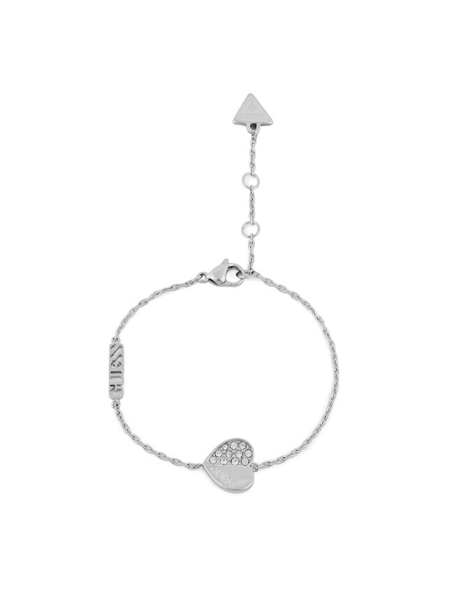 Guess Браслет Guess Lovely Guess JUBB03 036JW Покриття срібним родієм