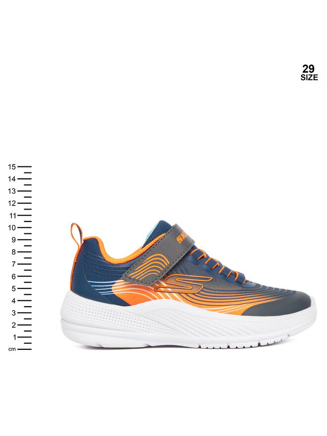 Skechers Sneakersy Skechers Microspec Advance- 403926L/NVOR Tmavomodrá