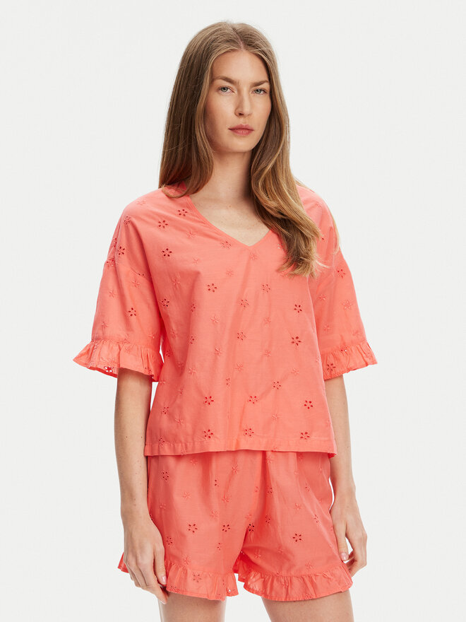 United Colors Of Benetton United Colors Of Benetton Pidžama 4SHX3P03X Crvena Regular Fit